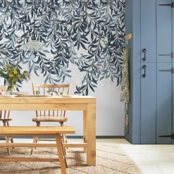 Fashion Papier peint panoramique XL WILLOW BOUGH XL 400 x 250 cm bleu marine Papiers Peints Panoramiques|Papiers Peints