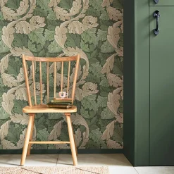 Clearance Papier peint intissé ACANTHUS vert feuille Papiers Peints