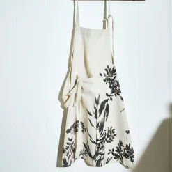 Best Tablier ISAM coloris blanc/kaki - 4MURS Arts De La Table
