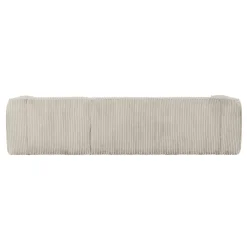 Discount Canapé d'angle BEAN coloris RIBCORD NATUREL 4 places - 4MURS Canapés