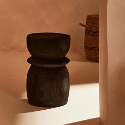 Sale Table d'appoint BIKKEL coloris noir - 4MURS Tables