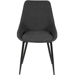 Clearance Chaise ZELIE coloris gris anthracite - 4MURS Chaises Et Tabourets