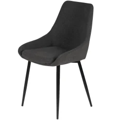Clearance Chaise ZELIE coloris gris anthracite - 4MURS Chaises Et Tabourets
