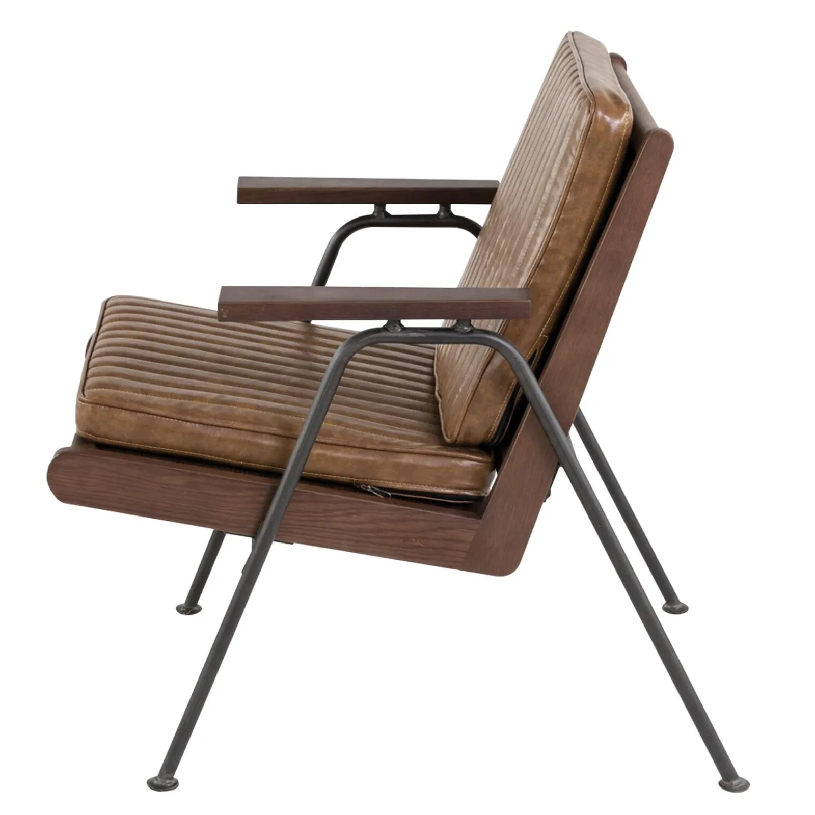 Sale Fauteuil EMILE coloris brun - 4MURS Fauteuils