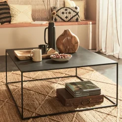 New Table basse OTIS coloris noir 85 x 85 cm - 4MURS Tables