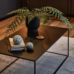 Fashion Table basse OTIS coloris noir 110 x 60 cm - 4MURS Tables