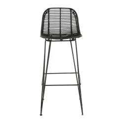 New Tabouret de bar FRESH coloris noir - 4MURS Chaises Et Tabourets